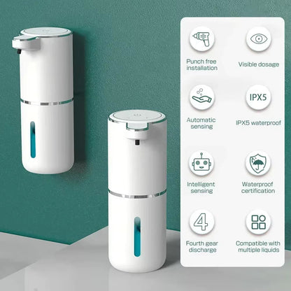 Premium 2-in-1 Automatic Touchless Foam Soap Dispenser
