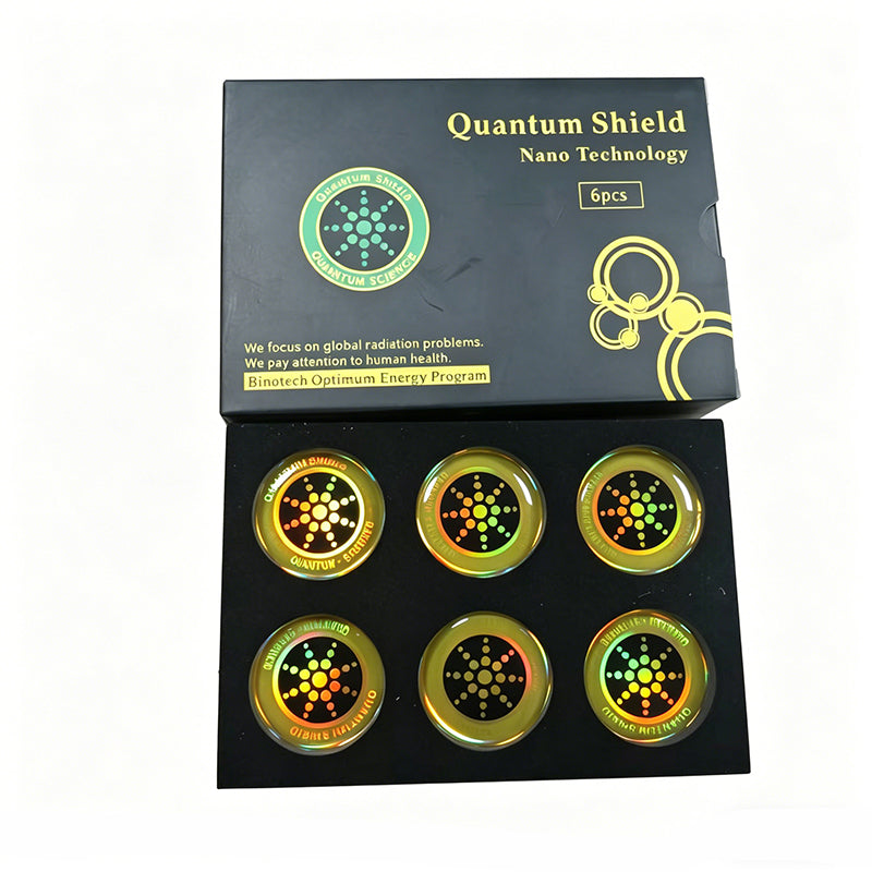 Quantum Shield Nano Technology Anti-Radiation Sticker (6-Pack)